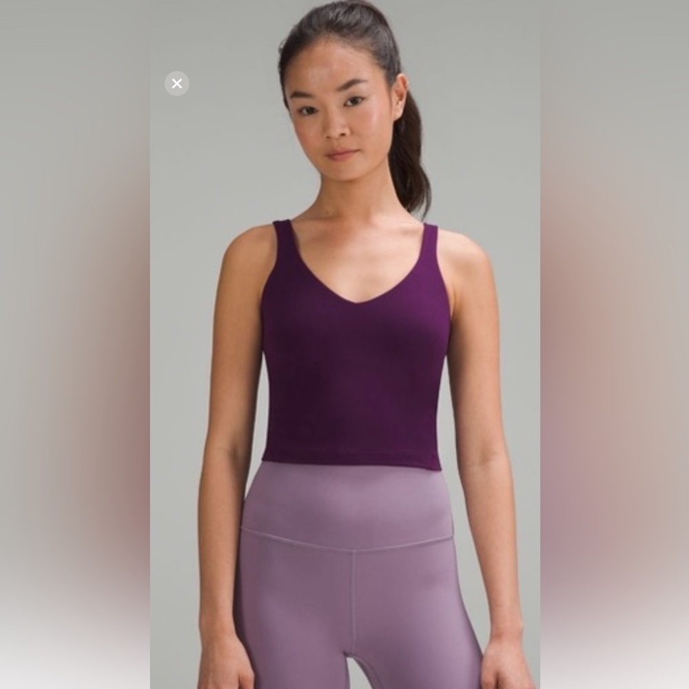 Lululemon Align Tank Top in Dramatic Magenta ~ size 8